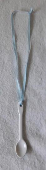 Mooie geboortelepel jongen, geboorte lepel, min 60 jr oud, Ophalen of Verzenden