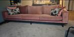 Nous Torino 4-zits bank - velvet roze, Huis en Inrichting, Banken | Bankstellen, Ophalen, 250 tot 300 cm, Gebruikt, 75 tot 100 cm