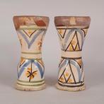 Vintage traditionele Marokkaanse Taarija drums trommels, Ophalen of Verzenden, Trommel