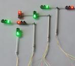 H0 model Bouw LED Mini Verkeerslicht signaallamp Spoorweg, Overige merken, Gelijkstroom of Wisselstroom, Brug, Tunnel of Gebouw
