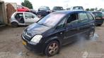 Opel Meriva 2004 1.4 16v Z14XEP 2004 Zwart Z20R onderdelen