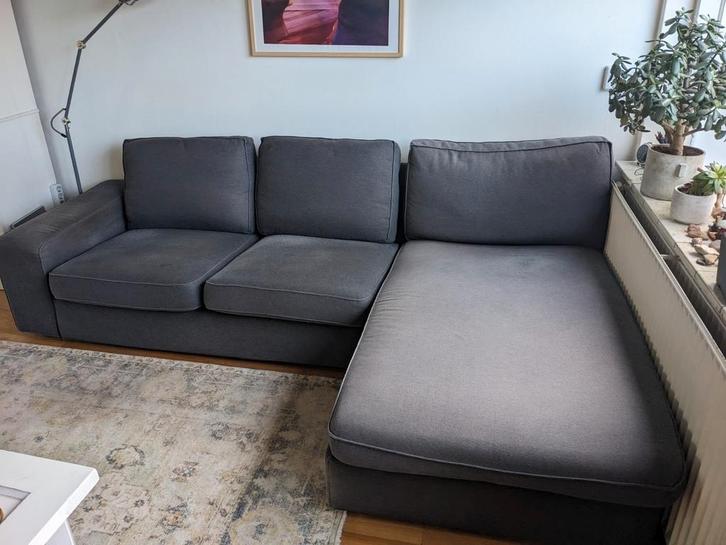 Gratis ophalen; Ikea Kivik bank, Huis en Inrichting, Banken | Complete zithoeken, Gebruikt, Stof, Ophalen