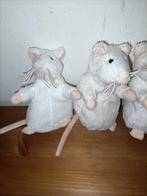 4 Ikea witte muizen knuffel muis. €10 euro per stuk., Ophalen of Verzenden, Zo goed als nieuw, Overige typen