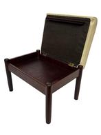 Vintage Farstrup Deens Design Voetenbank Voetenbank Ottoman, Minder dan 50 cm, Gebruikt, Vintage, Hout