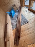 Funderingsbalken hardhout, Ophalen, Zo goed als nieuw, Hardhout, 250 cm of meer