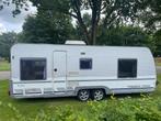Dethleffs 620 tandemasser 1995 tijdelijke bewoning / export, Caravans en Kamperen, Luifel, Particulier, Tot en met 4, 1500 - 2000 kg