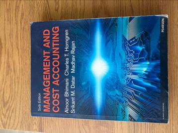 Management and Cost Accounting – Sixth Edition – Goede staat beschikbaar voor biedingen