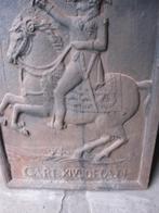51x70cm Haardplaat paard en ruiter, ook antieke tegels, Zo goed als nieuw, Ophalen