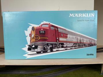 Marklin 26496 Santa Fe Super chief MFX+geluid beschikbaar voor biedingen