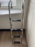 Te koop opvouwbare RVS trap 4 treden, Watersport en Boten, Ophalen, Gebruikt, Overige typen, Zeilboot of Motorboot