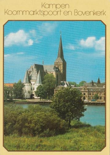 KAMPEN Koornmarktspoort en Bovenkerk  beschikbaar voor biedingen