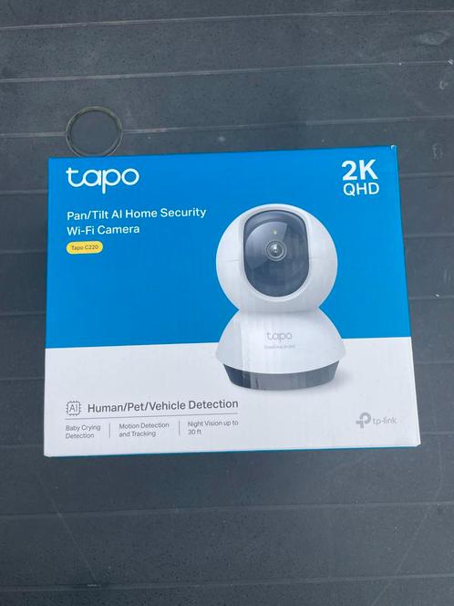 Tapo C220 2K QHD Binnencamera, Audio, Tv en Foto, Videobewaking, Nieuw, Binnencamera, Ophalen of Verzenden