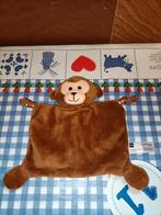 Hema aap knuffeldoekje bruin, Ophalen of Verzenden, Zo goed als nieuw, Overige typen