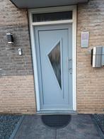 Kunstof voordeur met kozijn, Ophalen, 100 tot 120 cm, Buitendeur, 215 cm of meer