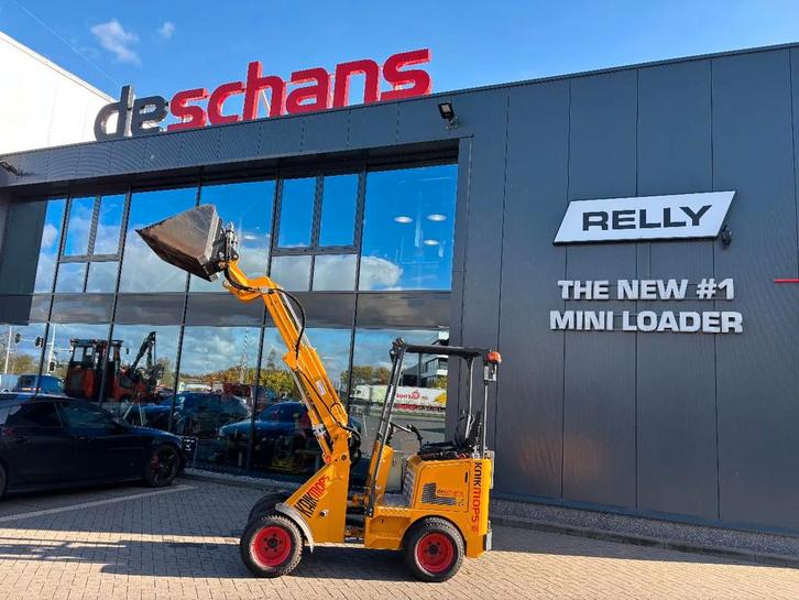 Knikmops 100 Tele - Zeer net!, Zakelijke goederen, Machines en Bouw | Kranen en Graafmachines, Wiellader of Shovel