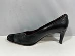 Van de poel, maat 39,5. Charmante zwarte pumps., Verzenden, Zwart, Zo goed als nieuw, Schoenen met hoge hakken