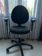 Zwarte bureaustoel, Gebruikt, Bureaustoel, Zwart, Ophalen