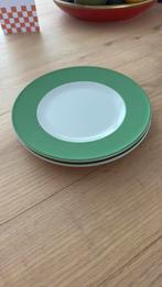 Dibbern bord 21cm groen, Huis en Inrichting, Gebruikt, Ophalen of Verzenden, Bord(en), Overige stijlen