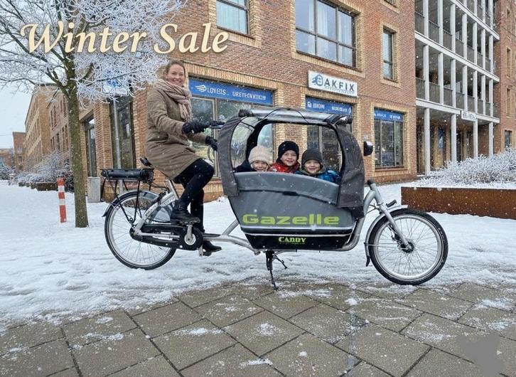 Gazelle Cabby Bakfiets - Perfect voor Familie!, Fietsen en Brommers, Fietsen | Bakfietsen, Gebruikt, Gazelle, Ophalen of Verzenden
