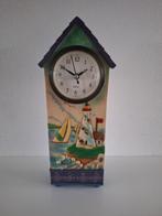 Jim Shore Coastal scene clock prachtig beeld, Ophalen of Verzenden, Zo goed als nieuw, Overige typen