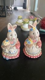 Vintage konijntjes peper en zoutstel, Antiek en Kunst, Ophalen of Verzenden