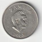 20  ngwee  1968  Zambia. km. 13, Postzegels en Munten, Munten | Afrika, Ophalen of Verzenden, Zambia, Losse munt