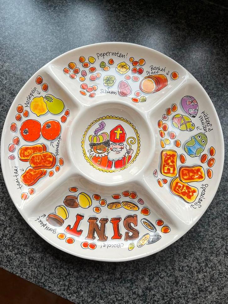 Blond Amsterdam Sinterklaas schaal, Huis en Inrichting, Keuken | Servies, Zo goed als nieuw, Schaal of Schalen, Blond Amsterdam