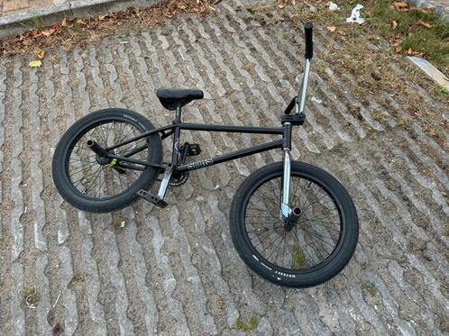 Sell bmx street ,stress, Fietsen en Brommers, Fietsen | Crossfietsen en BMX, Zo goed als nieuw, 20 tot 24 inch, Chroom, Stuur 360° draaibaar