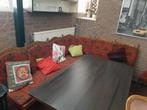 Gratis hoekbank uit grootmoeders tijd, Huis en Inrichting, Ophalen, Hout, Gebruikt, Minder dan 75 cm