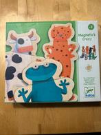 Djeco magneetspel puzzel compleet, 2 tot 4 jaar, 10 tot 50 stukjes, Ophalen of Verzenden, Zo goed als nieuw