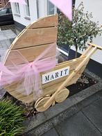 Houten Kinderwagen Decoratie - Geboorte Aankondiging, Ophalen, Nieuw, Hout, Overige typen