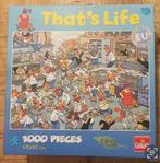 That's Life Puzzel - 1000 Stukjes, Verzenden, 500 t/m 1500 stukjes, Zo goed als nieuw, Legpuzzel