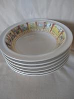 Aardewerk bordjes "Aap, Noot, Mies" leesplank, Ophalen of Verzenden, Zo goed als nieuw, Kom(men), Overige stijlen