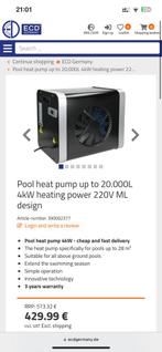 Zwembad verwarmer nieuw, Ophalen of Verzenden, Nieuw