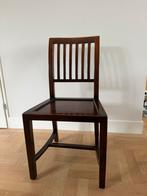 6 teakhouten eettafel stoelen koloniale stijl, Huis en Inrichting, Stoelen, Ophalen, Gebruikt, Bruin, Koloniaal
