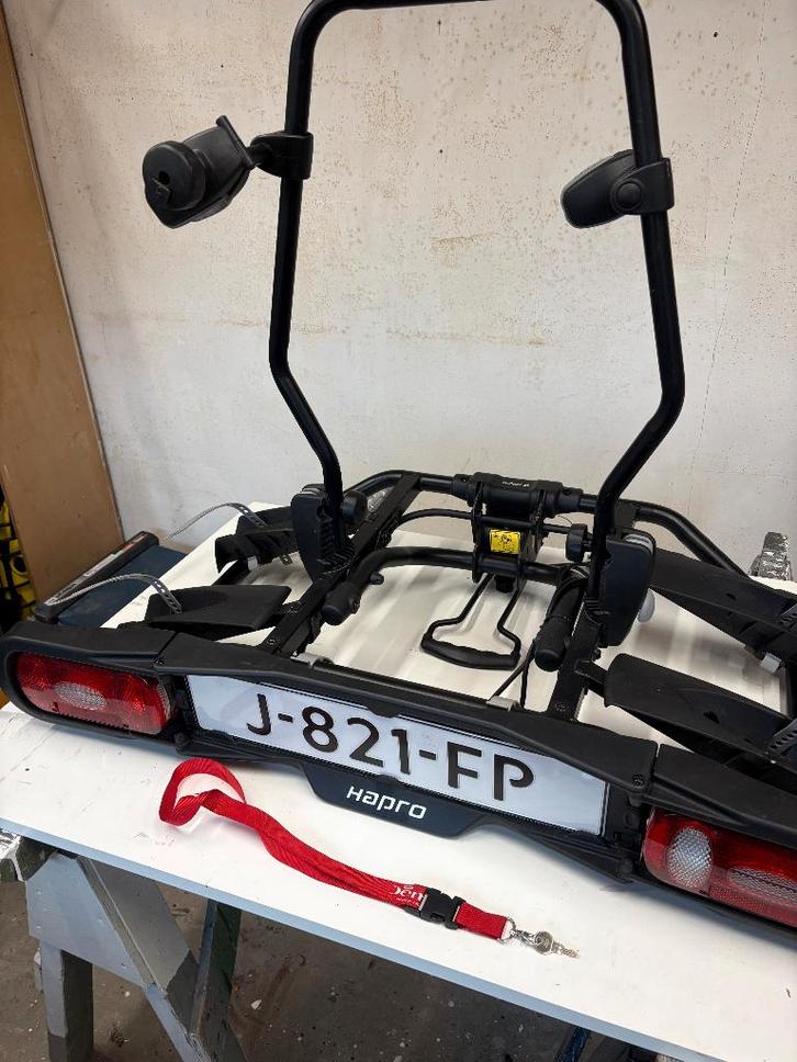 Fietsendrager, Auto diversen, Fietsendragers, Zo goed als nieuw, Trekhaakdrager, 2 fietsen, Brede banden, Elektrische fiets, Ophalen