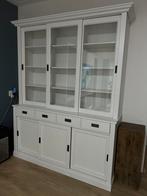 Mooie buffetkast met glazen schuifdeuren, Huis en Inrichting, Kasten | Buffetkasten, Ophalen, Gebruikt, Met lade(s), 150 tot 200 cm