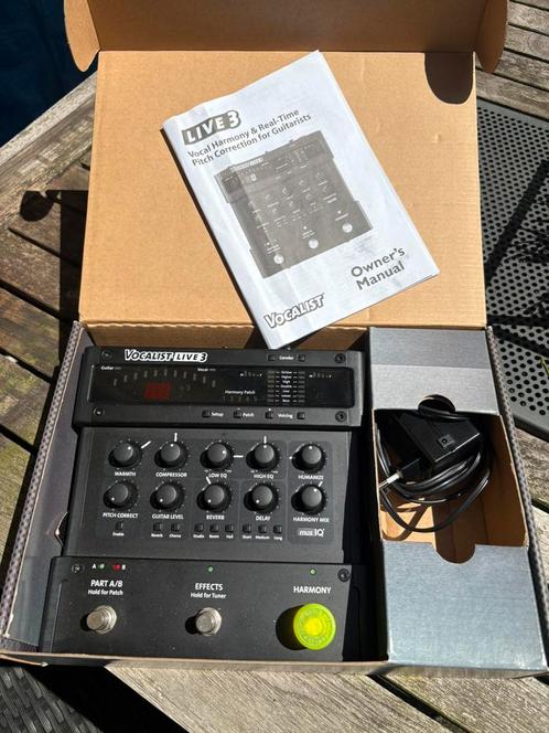 Digitech Vocalist live 3, Muziek en Instrumenten, Effecten, Zo goed als nieuw, Chorus, Ophalen of Verzenden