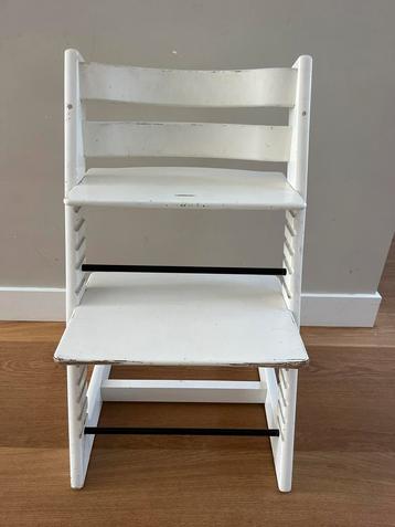 Stokke tripp trapp inclusief harnas/tuigje en glijders beschikbaar voor biedingen