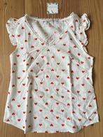 top met hartjes, Kleding | Dames, Wit, Nieuw, Ophalen of Verzenden, Version Feminin