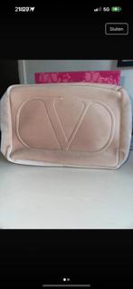 Valentino pouch, Sieraden, Tassen en Uiterlijk, Toilettassen, Ophalen of Verzenden, Nieuw, Roze, Dame