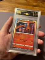 Charizard Holo Grade 9 Japans Pokémon, Ophalen of Verzenden, Zo goed als nieuw, Losse kaart