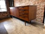 vintage houten dressoir/ lange kast / sideboard, Antiek en Kunst, Ophalen
