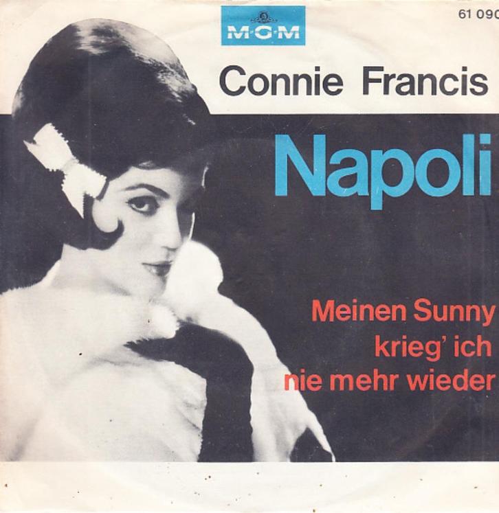 connie francis - napoli ( 1964), Cd's en Dvd's, Vinyl Singles, Zo goed als nieuw, Single, Pop, 7 inch, Ophalen of Verzenden