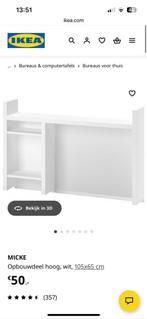 Ikea opbouwdeel bureau kinder, Ophalen, Gebruikt, 50 tot 100 cm, Minder dan 100 cm