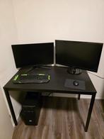 Gaming PC met 2 Monitoren - Complete Set!, Computers en Software, Ophalen, Zo goed als nieuw, Gaming, HDD