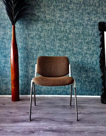 3x Vintage Castelli DSC 106 Chairs by Giancarlo Piretti beschikbaar voor biedingen