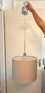 Hanglamp met mooie kap., Huis en Inrichting, Ophalen of Verzenden, Zo goed als nieuw, Metaal, Minder dan 50 cm