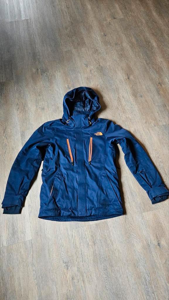 The North Face ski snowboard jas maat s blauw, Kleding | Heren, Wintersportkleding, Gedragen, Jack, Maat 46 (S) of kleiner, Ophalen of Verzenden