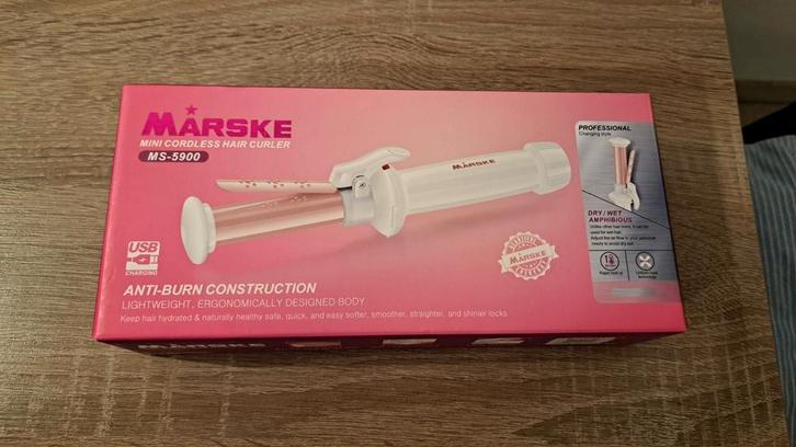 Draadloze krultang voor krullen - nieuw usb laadbaar, Witgoed en Apparatuur, Keukenmixers, Nieuw, Minder dan 1 liter, 3 snelheden of meer